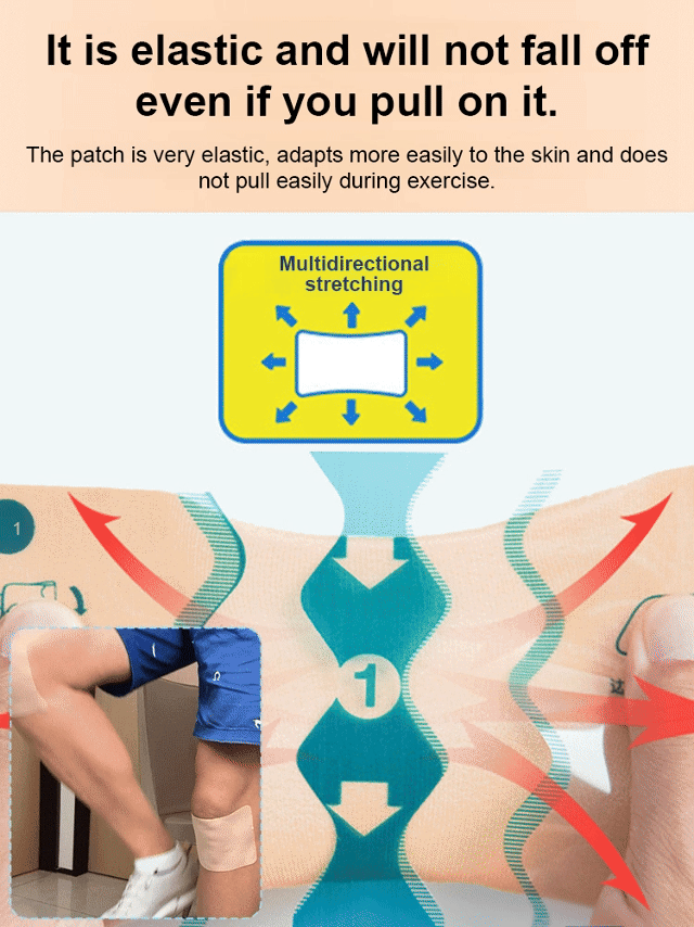 ⏳Limited Time Offer⏰ Ginger Pain Relief Patches – Natural Heat Therapy for Pain & Stiffness | Stick it where it hurts! 💆♀️
