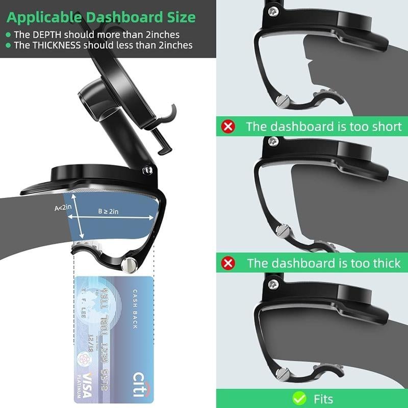 🔥LIMITED SALE!!! 🔥360 Degree Rotation Dashboard Car Phone Holder🚗