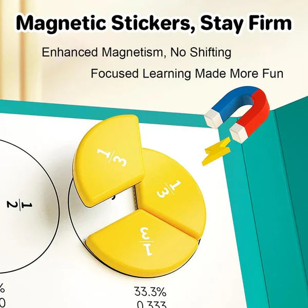 🏅LAST DAY SPECIAL PRICE£9.99📚🧲Magnetic Fraction Demonstration Book