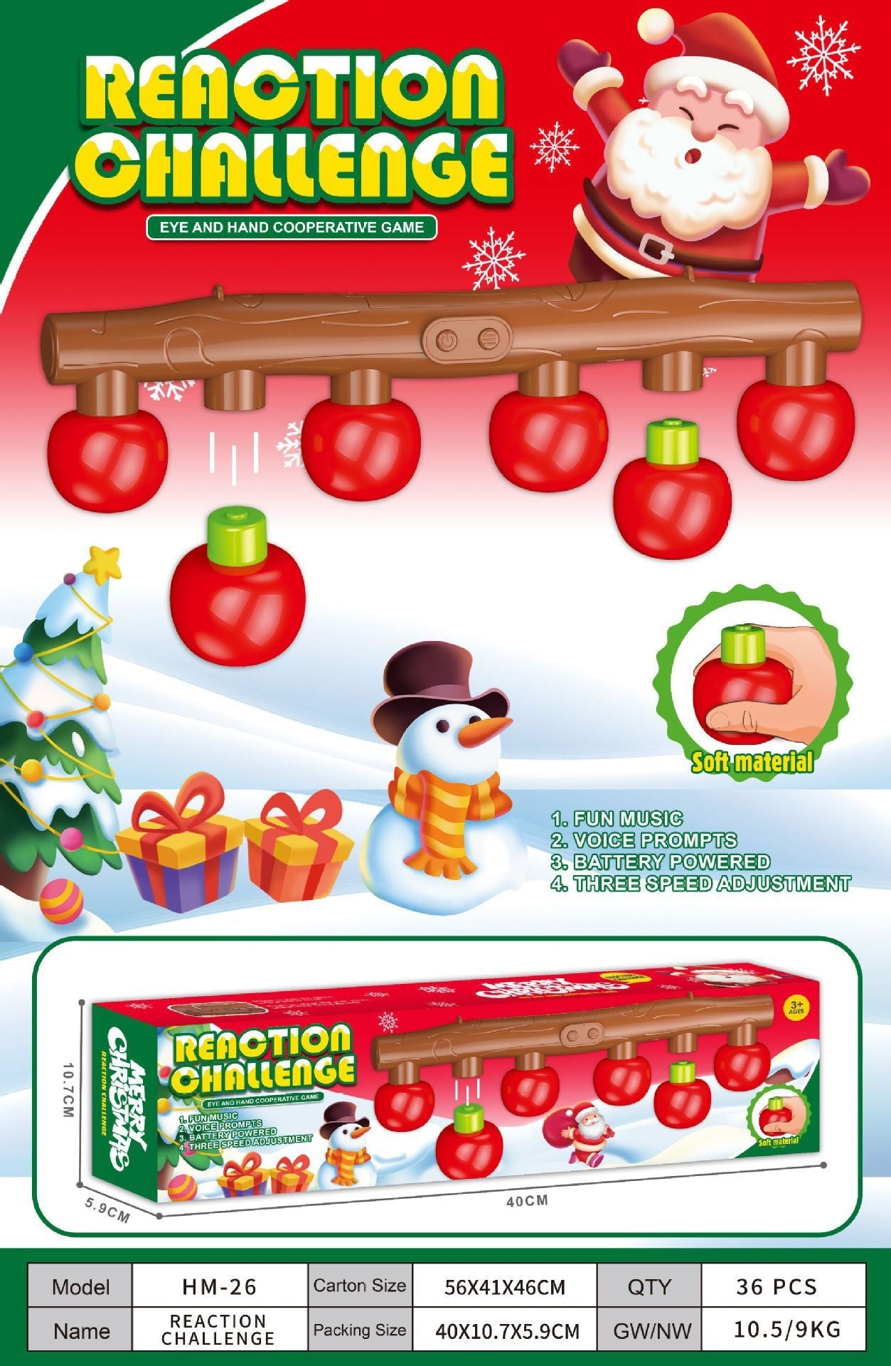 🤩Christmas Sale 70% OFF!!🎁✨Reflective Drop Stick Challenge Game Set 4