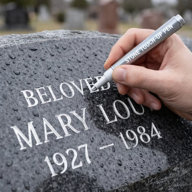 š¦āGolden Tombstoneā marker for restoring faded tombstone inscriptions