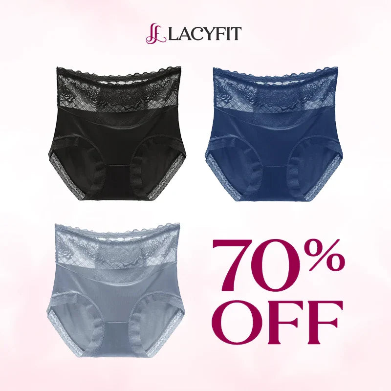 🌷Buy 2 Get 1 Free🌷Silky Comfort High Waist Hiplift Panties