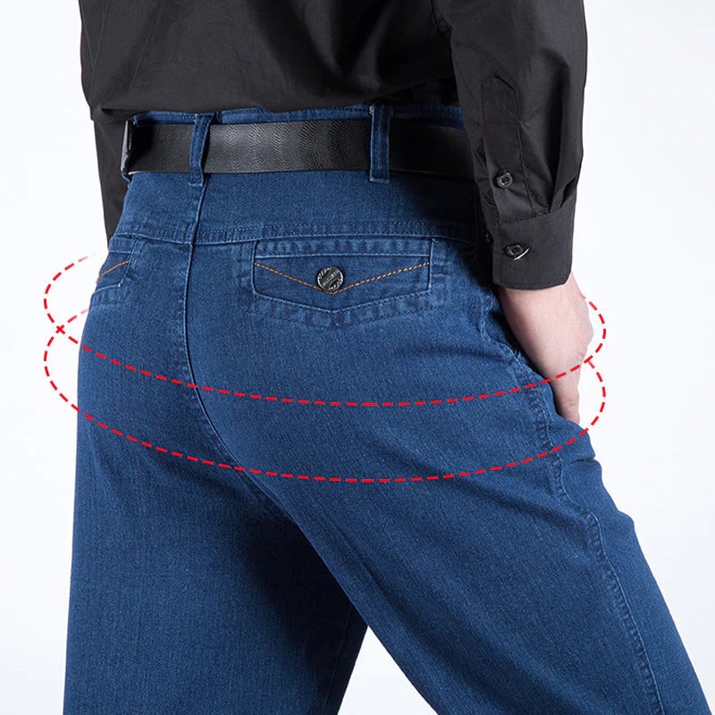 š„Hot Sales - 49% OFFš„Men's Classic Straight Fit Stretch Jeans