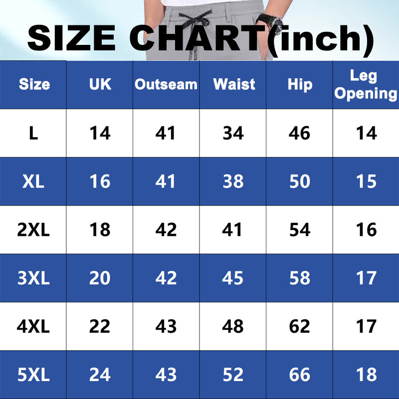 Breathable and comfortable men's stretch casual trousers