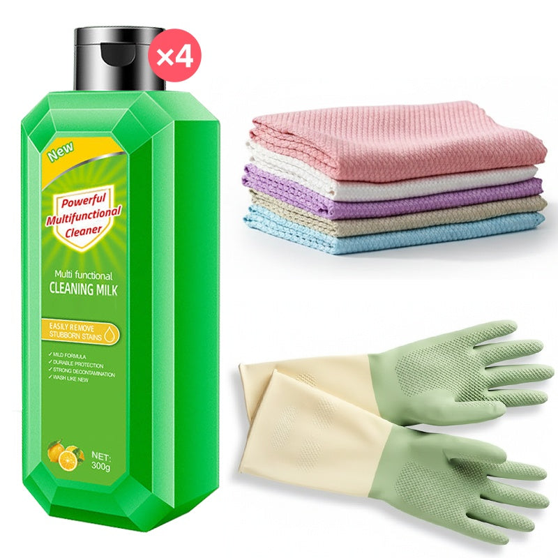 🏆 Last Day Special Price £9.79!!!⚡ Multi-Surface Cleaning Cream – Deep Stain Removal, Gentle on Surfaces, Eco-Friendly Formula 🧽