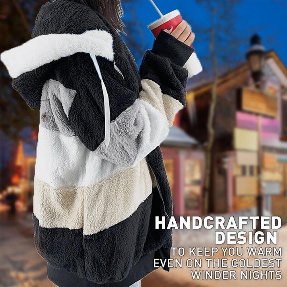 🔥Early Winter Discount-49% OFF🎅Contrasting Cotton Coat🐑