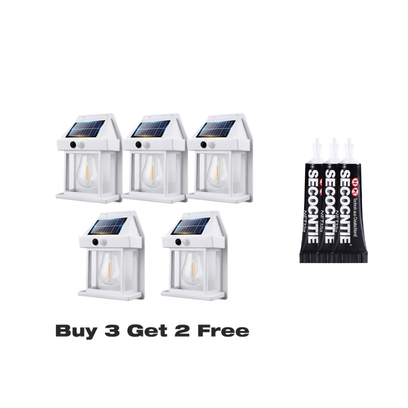 ๐ 50% OFF! ๐ก SOLAR WALL LIGHT - Motion Sensor & Weatherproof ๐๐