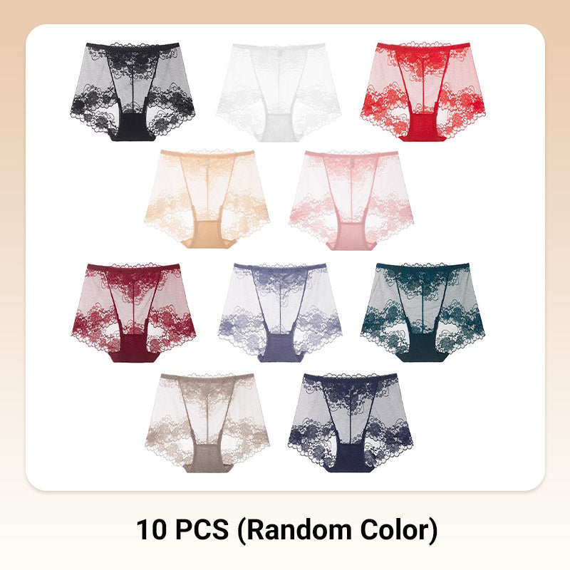 💋Ladies Silk Lace Handmade Panties😍
