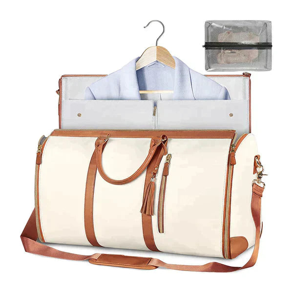 🧳Travel at no extra cost! The ultimate duffel bag for clothes✈️