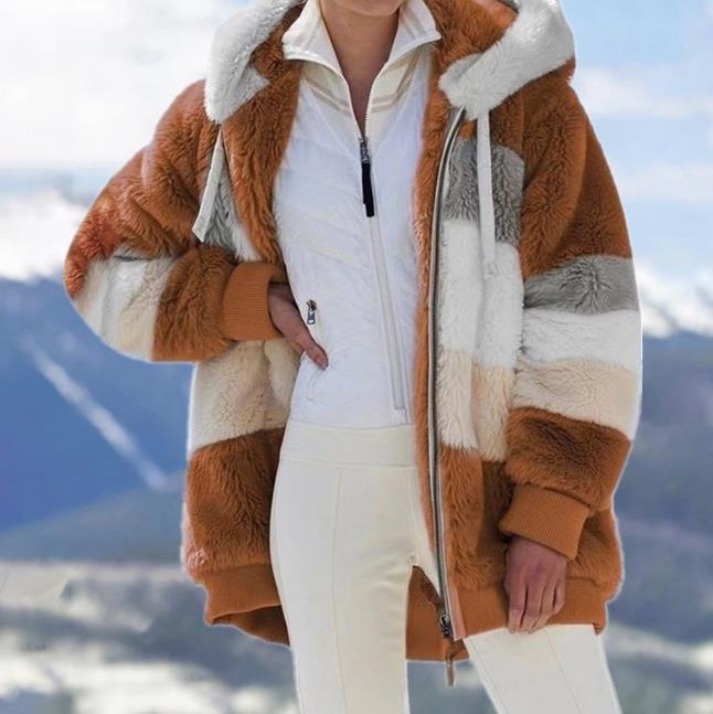 🔥Early Winter Discount-49% OFF🎅Contrasting Cotton Coat🐑