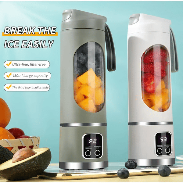 🔥🔥Digital Multimode Juicer Blender - Smart LED Display, Diet-Friendly,Leak Proof Design for Smoothies Liquid Diet, Shakes & Baby Food