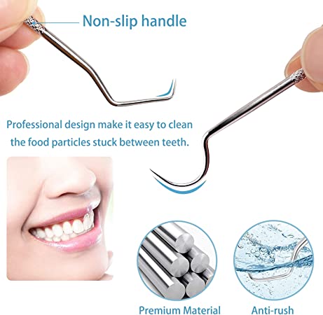 🏆German precision engineering! 0.1mm ultra-fine tip for precise flossing✨