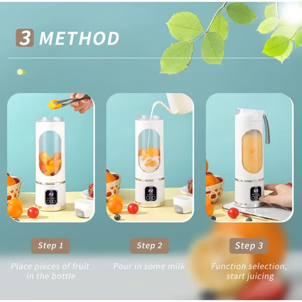 🔥🔥Digital Multimode Juicer Blender - Smart LED Display, Diet-Friendly,Leak Proof Design for Smoothies Liquid Diet, Shakes & Baby Food