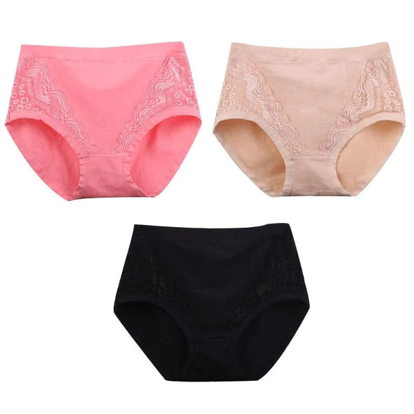 ⏰New Years Sale🔥Buy 1 Get 3🔥Plus Size High Waist Leak Proof Cotton Panties