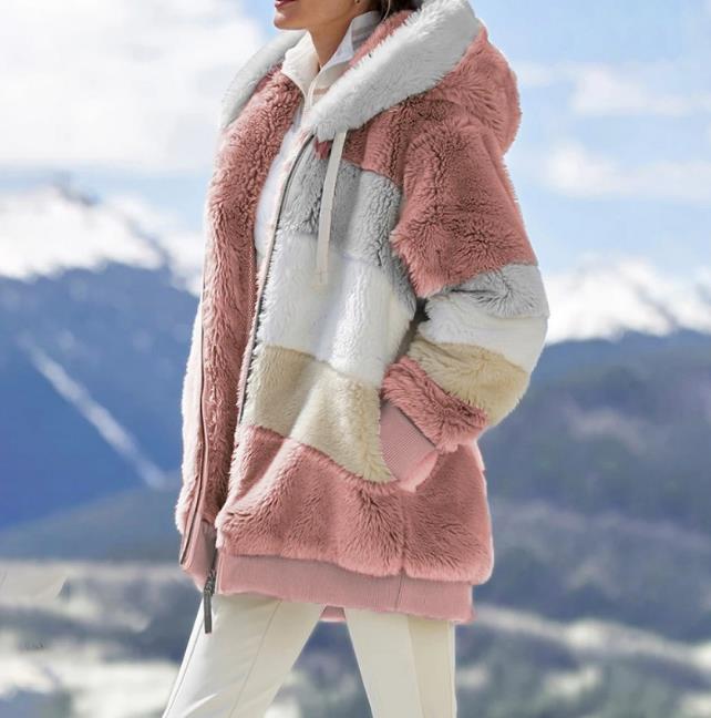 🔥Early Winter Discount-49% OFF🎅Contrasting Cotton Coat🐑