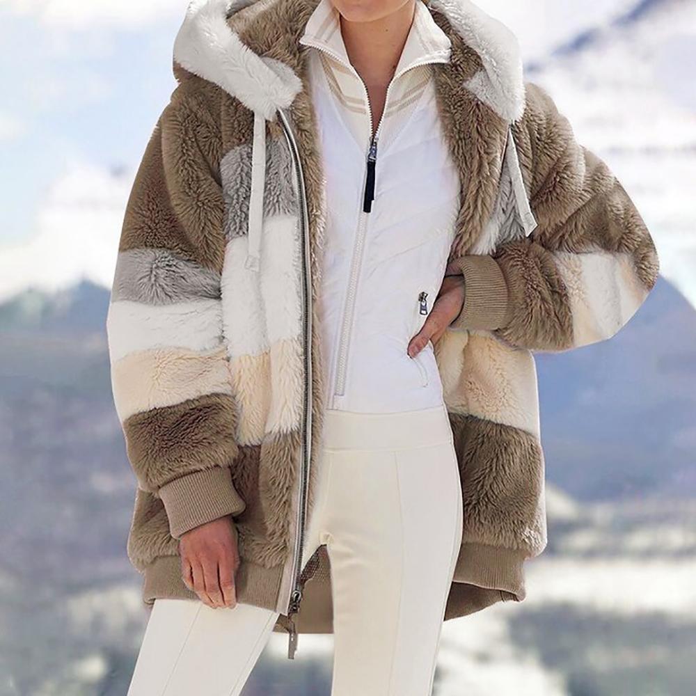 🔥Early Winter Discount-49% OFF🎅Contrasting Cotton Coat🐑
