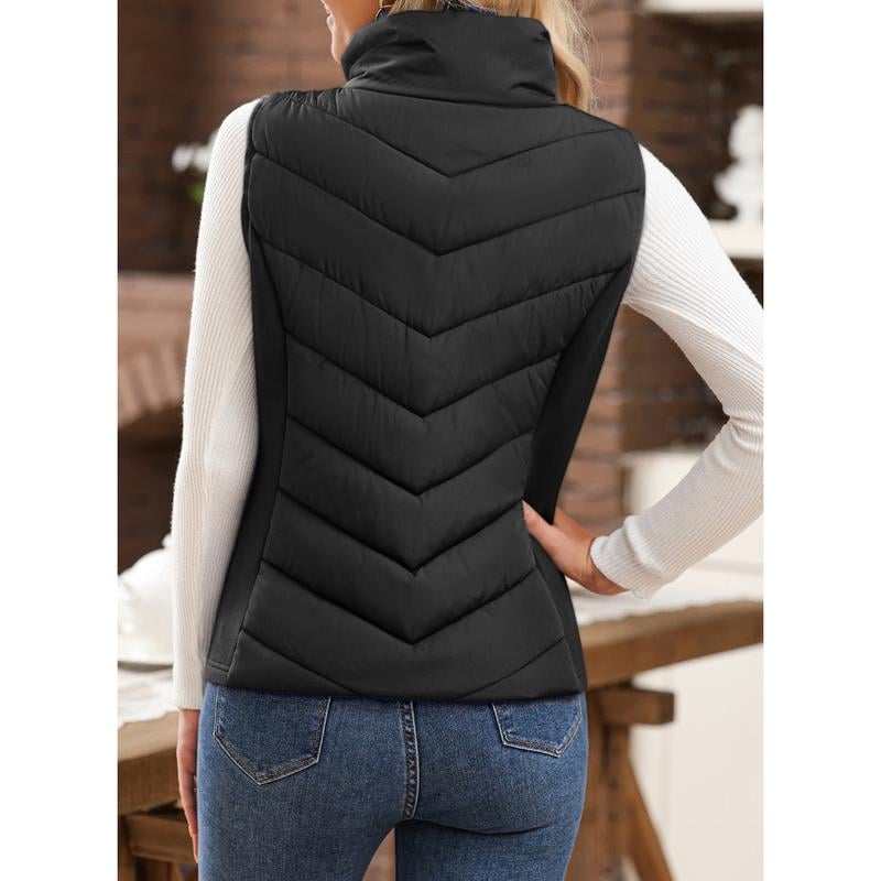 šHOT SALE 50% OFFāØļøWomens Sleeveless Zip Up Puffer Vestš-Cozy Without Bulk