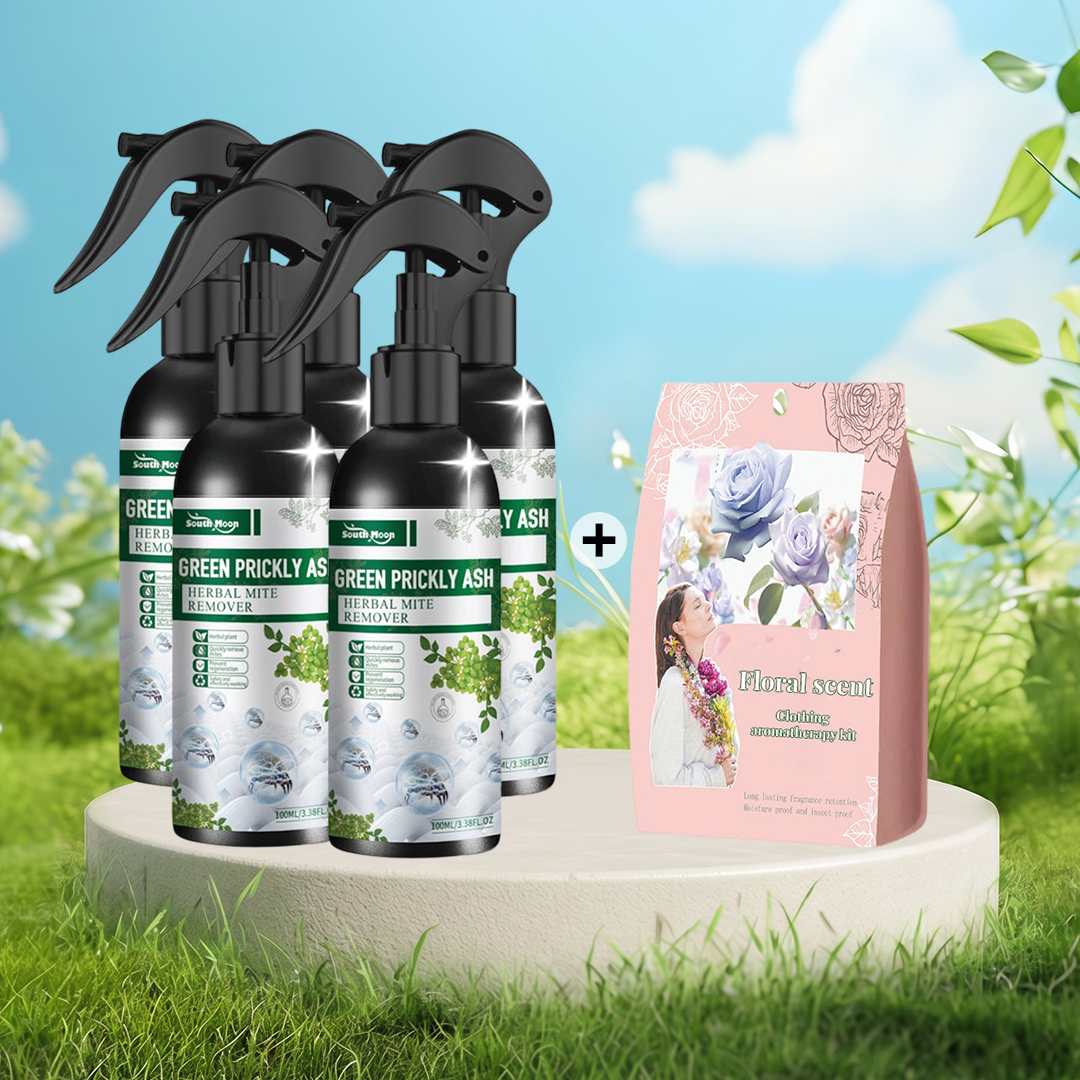 ✨Buy More Get More Free✨🔥Powerful Mite Remover Spray