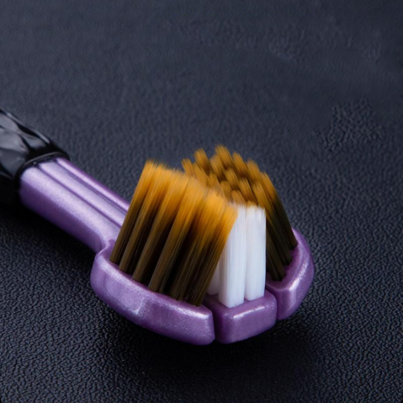 Three-head multi-angle cleaning toothbrush to ensure your oral safety
