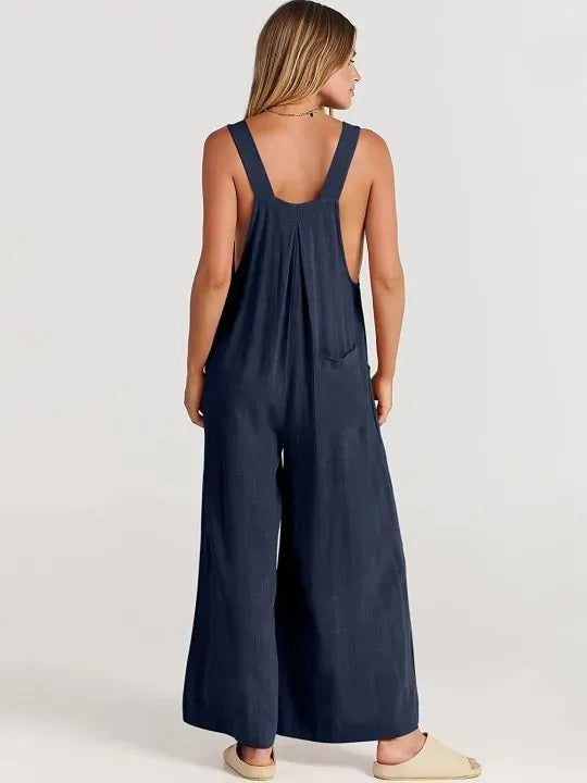šTime-limited SpecialšPlus Size Wide Leg Overalls Jumpsuit