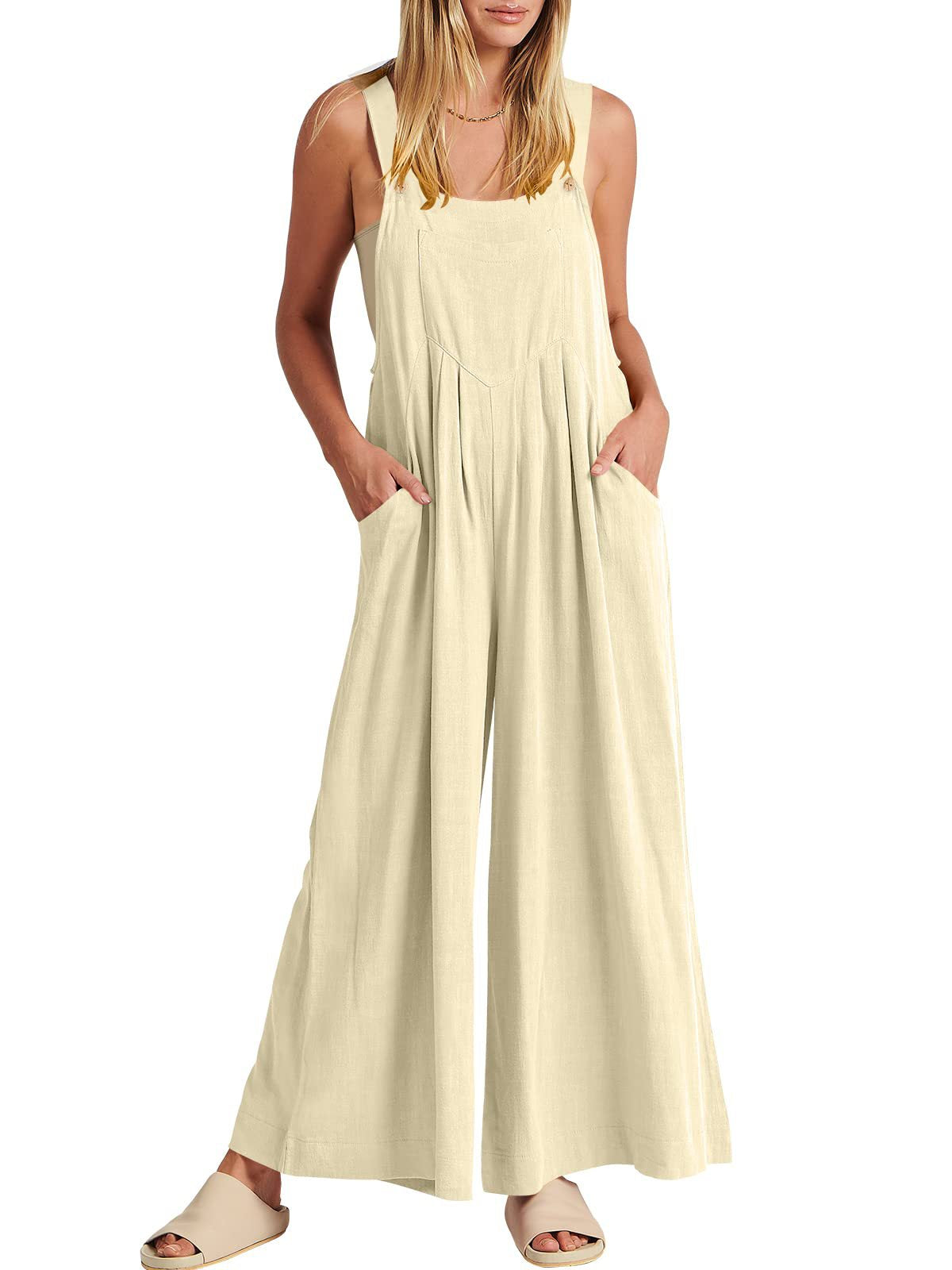 šTime-limited SpecialšPlus Size Wide Leg Overalls Jumpsuit