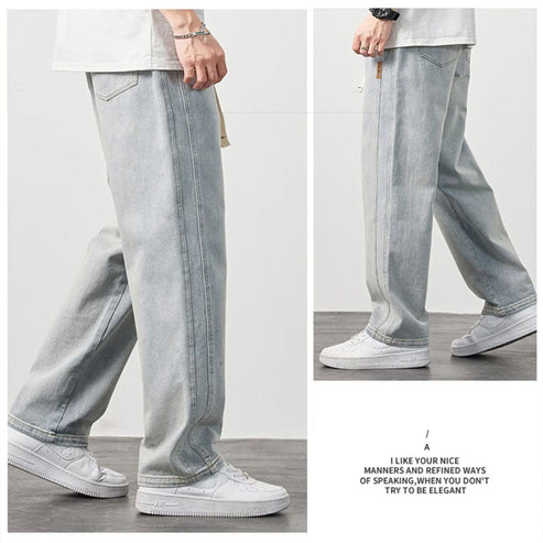 💥HOT SALE 49% OFF🎁Men's Loose Straight Jeans