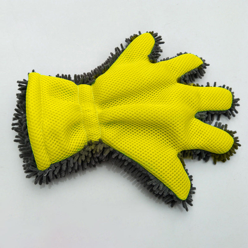💚BUY 1 GET 1 FREE 💚Double Sided Five Finger Car Wash Gloves