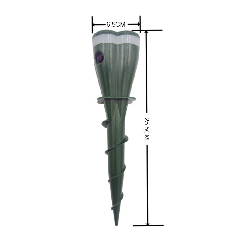 🌸Hot Sale 57% OFF☘️Solar Powered Waterproof Screw Mole Repellent