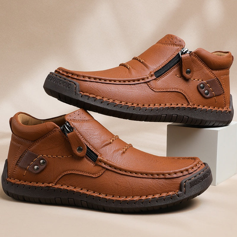 🔥2025 Hot Sale🌟Men's Retro Outdoor Casual PU Shoes
