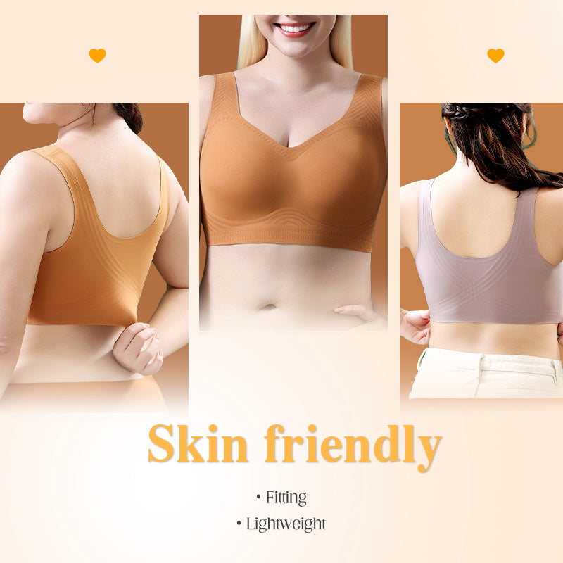 🔥Promotion - 49% OFF✨Breathable Soft Seamless Tank-Style Bra