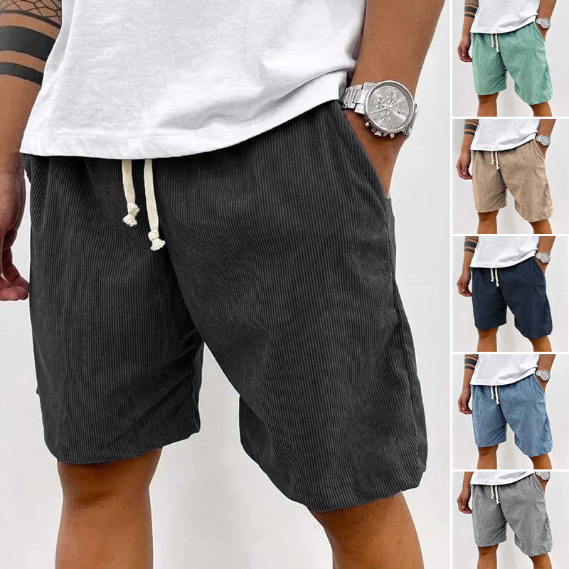 Men’s Casual Relaxed Fit Drawstring Shorts