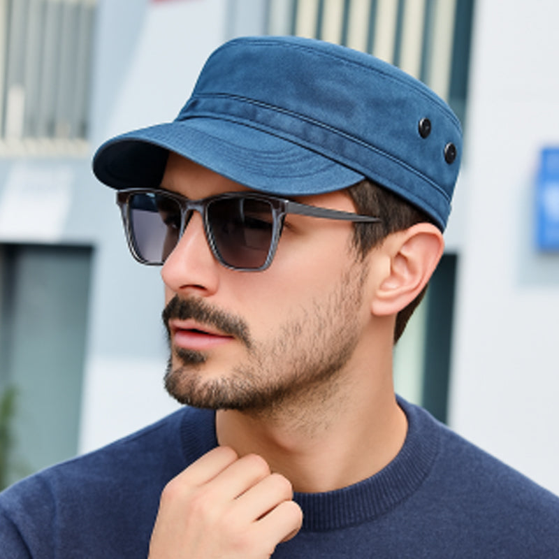 Vintage Flat Top Baseball Cap