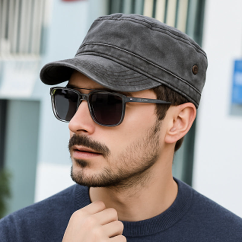 Vintage Flat Top Baseball Cap