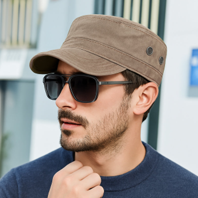 Vintage Flat Top Baseball Cap