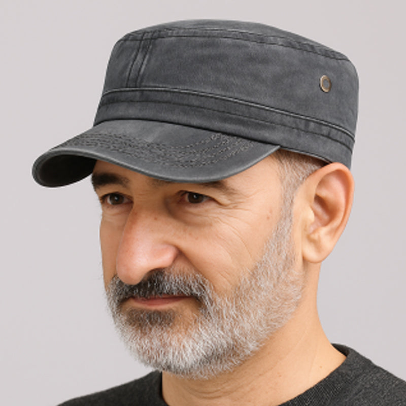 Vintage Flat Top Baseball Cap