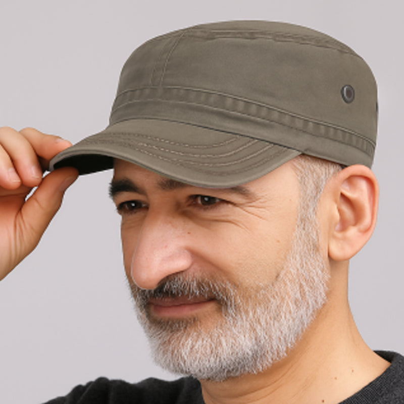 Vintage Flat Top Baseball Cap