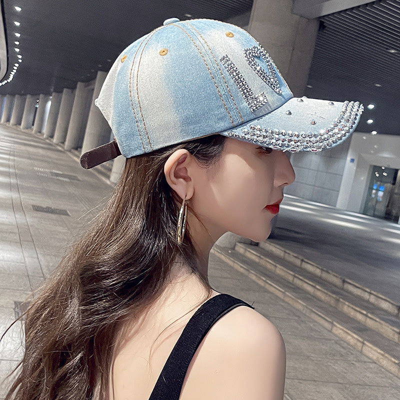 Fashionable Denim Baseball Cap