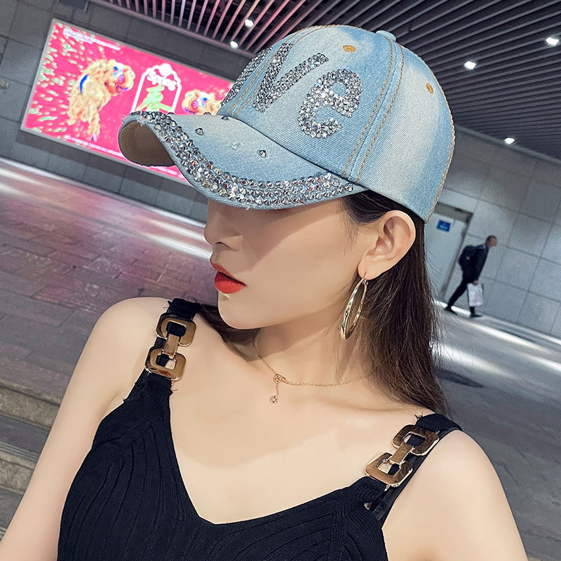 Fashionable Denim Baseball Cap