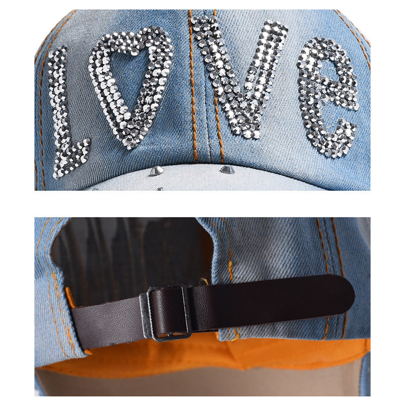 Fashionable Denim Baseball Cap