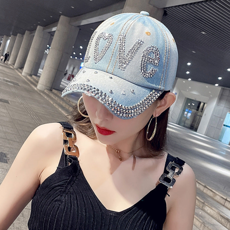 Fashionable Denim Baseball Cap