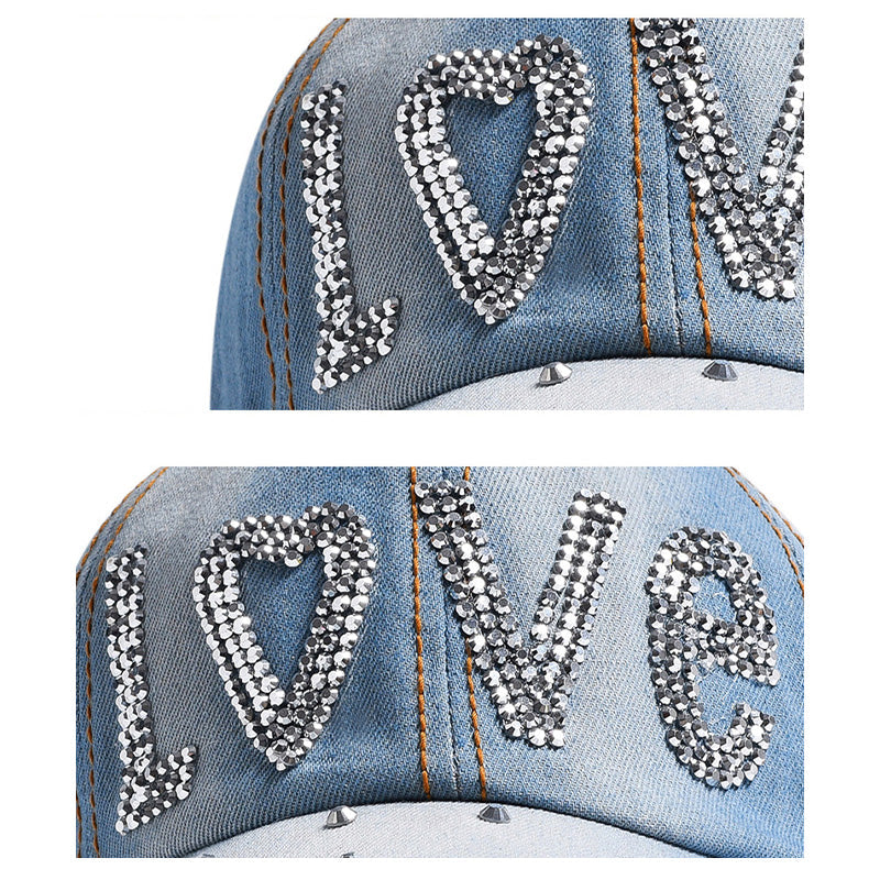 Fashionable Denim Baseball Cap