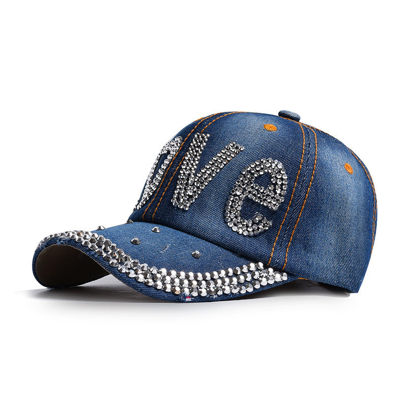 Fashionable Denim Baseball Cap
