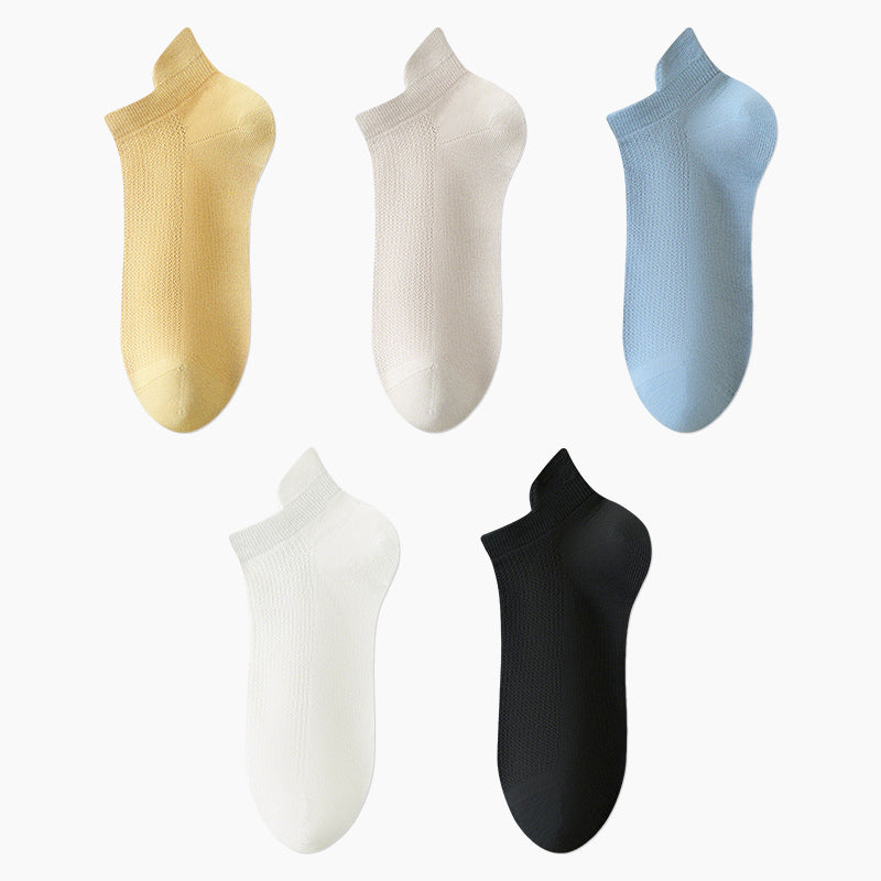 Men's Anti-Odor Breathable Low Cut Socks