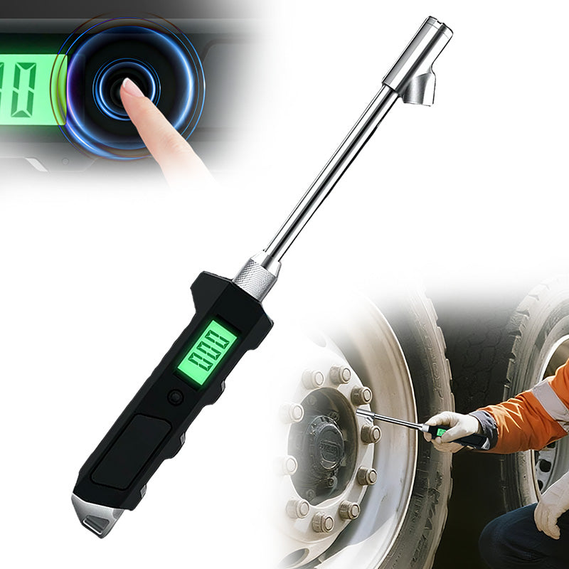 Digital Truck Tire Pressure Gauge with LED(50% OFF)