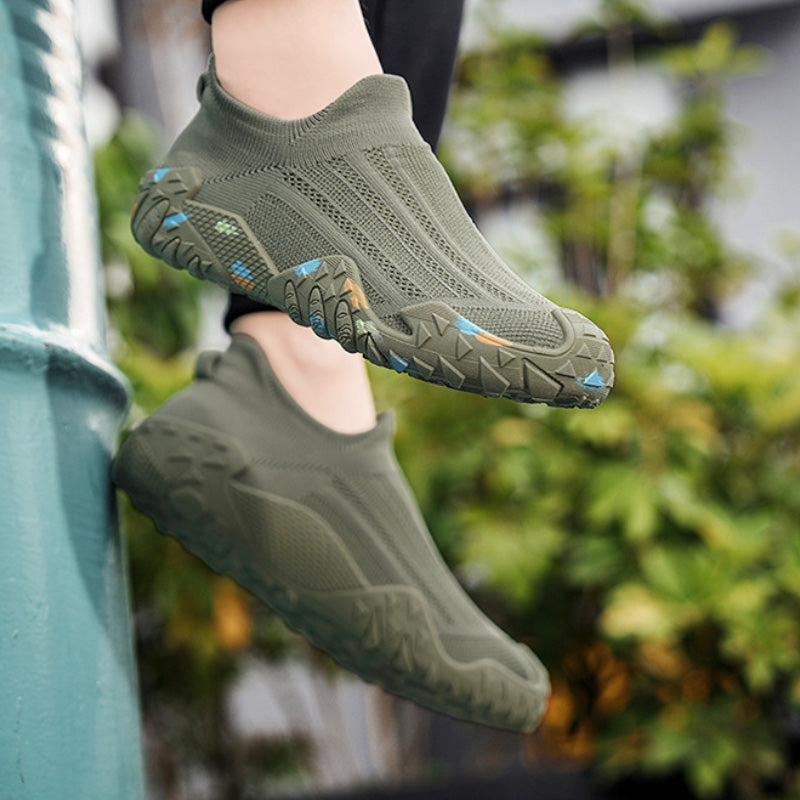 Men's Breathable Mesh Slip-On Sneakers