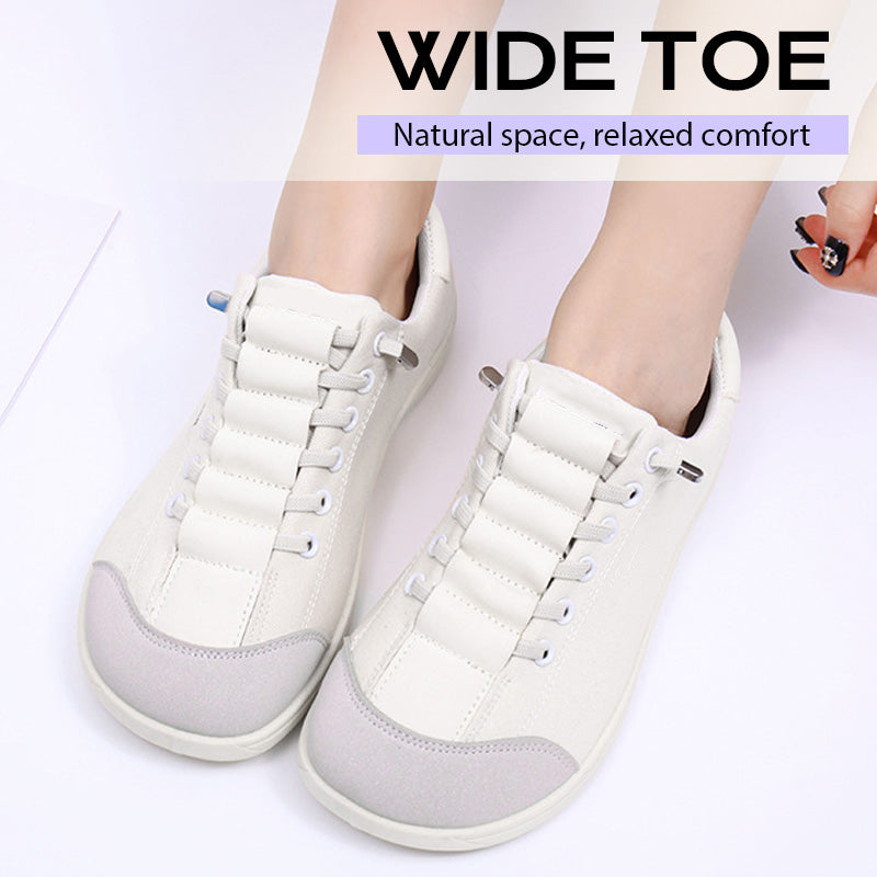 🔥Limited stock available 50% OFF🔥Comfortable wide-fit trainers for women – ultimate toe freedom! 🦶💥