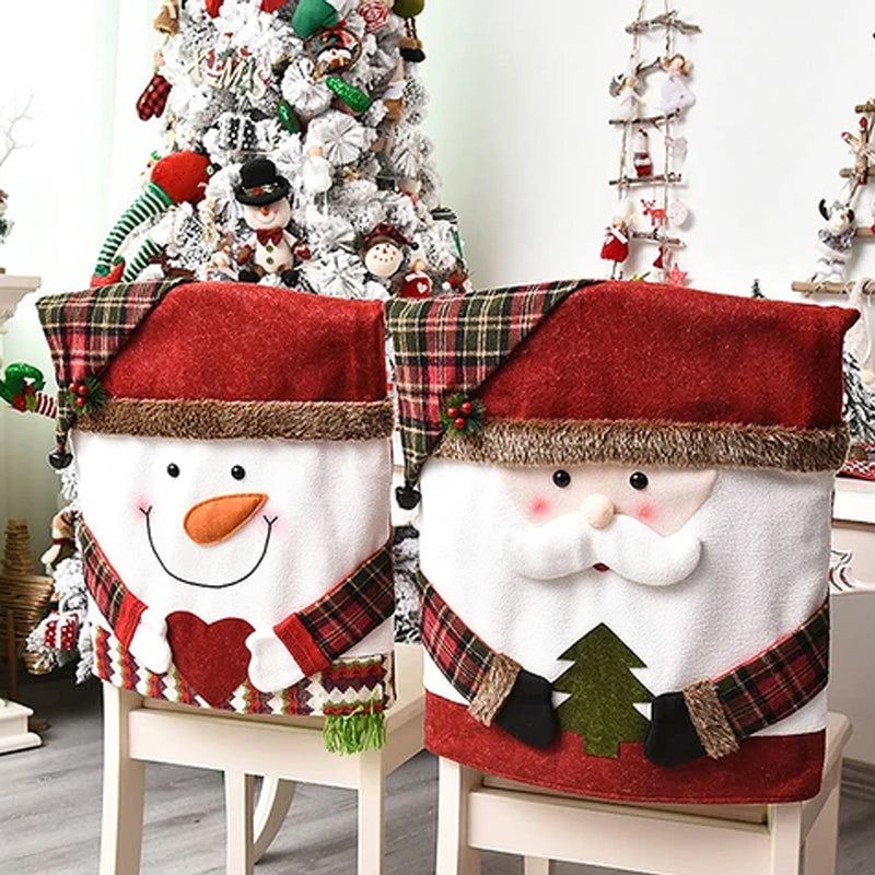 🎅Early Xmas Sales-60% OFF 🎅Christmas Themed Chair Cover✨Make your Home The Coziest Place this Christmas🎄