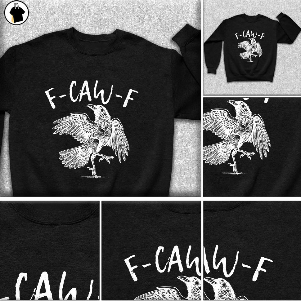 ✨Surprise Price: Only £10.99✨Humorous Crow Graphic T-Shirt – Say It With a Caw!