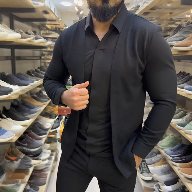 💥Limited-time offer, while stocks last💥Men's Mock Two-Piece Shirt