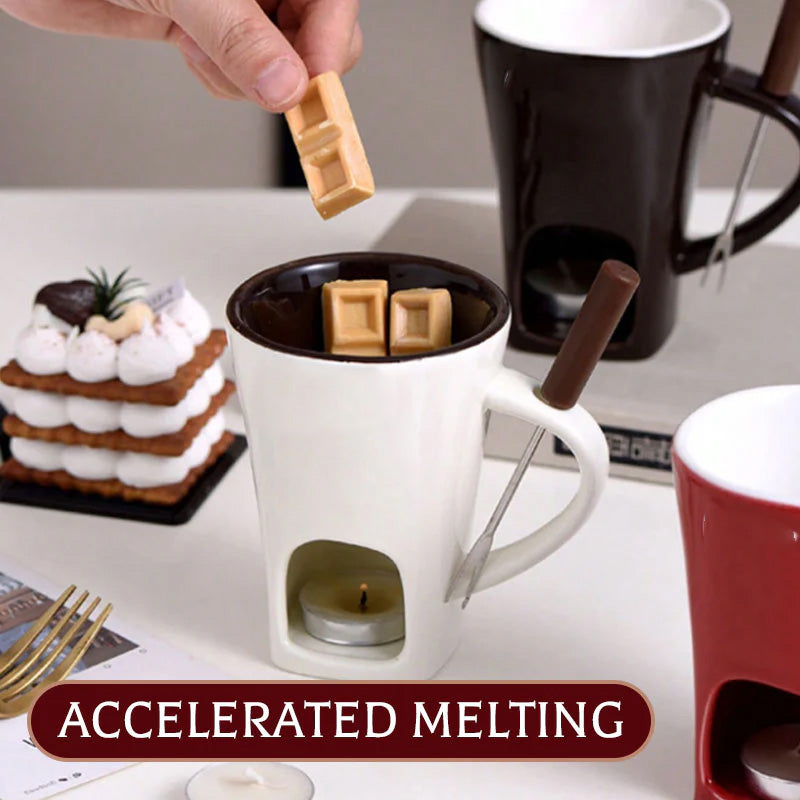 🎁 Hot Sale 49% OFF 🔥Ceramic Chocolate Fondue Mug